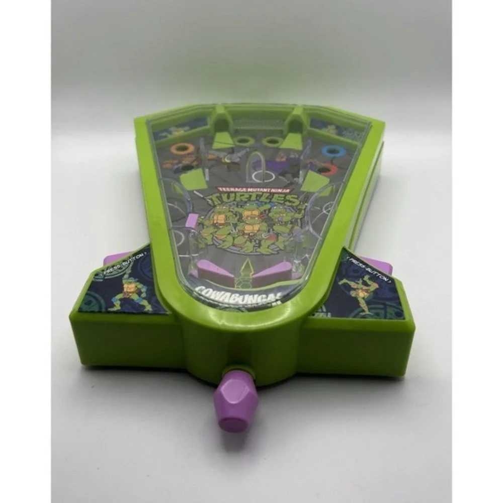 Turtles Handheld‎ Game~ TEENAGE MUTANT NINJA TURTLES MINI PINBALL GAME